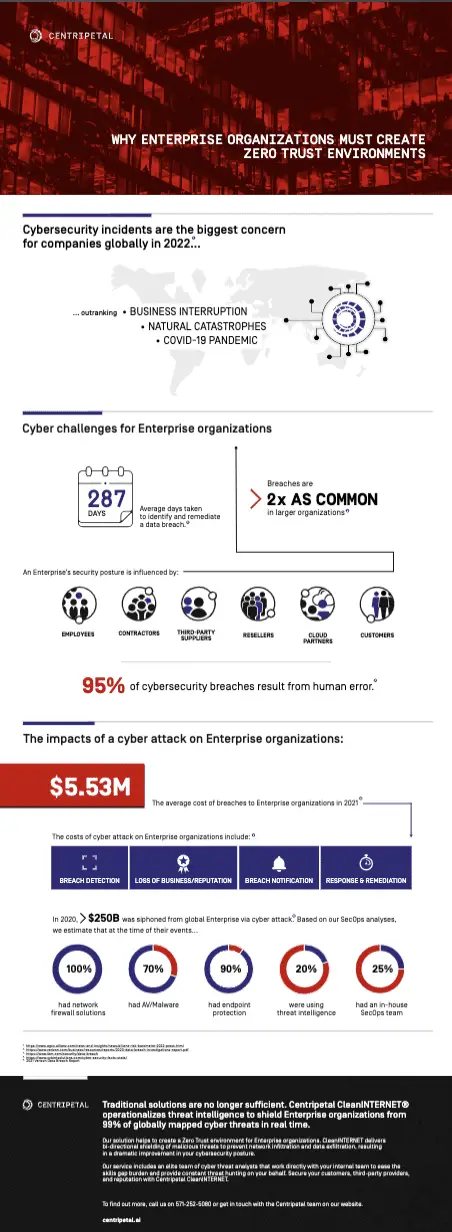 Why Enterprise Organizations Must Create Zero Trust Environments